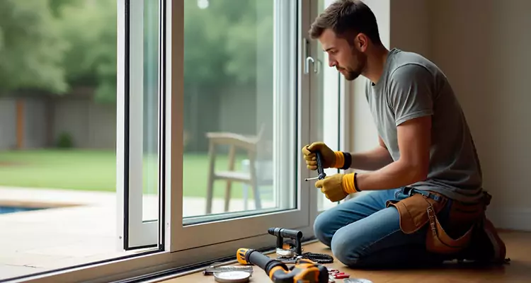 Squeaky Sliding Patio Doors in Danville, CA