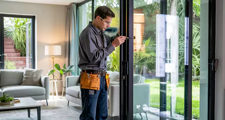 Sliding Door Jamb Lock Repair in Danville, CA