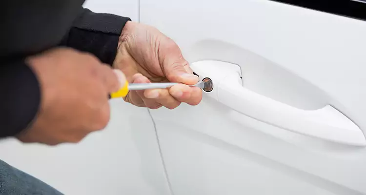 Door Knob Repair Plate in Danville, CA