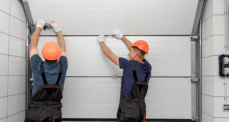 Garage Door Bottom Panel Repair in Danville, CA