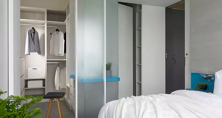 Closet Door Bi Fold Installation in Danville, CA